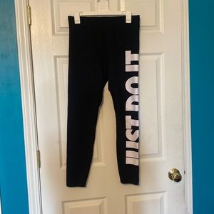 Black Womens Large nike leggings